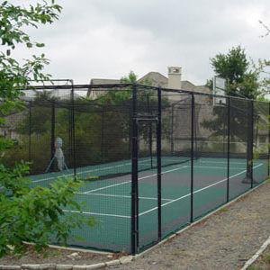 Backyard Sport Court Game Court and Batting Cage System. Allsport America