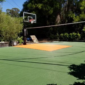 Backyard Sport Court Flooring Athletic Surfacing