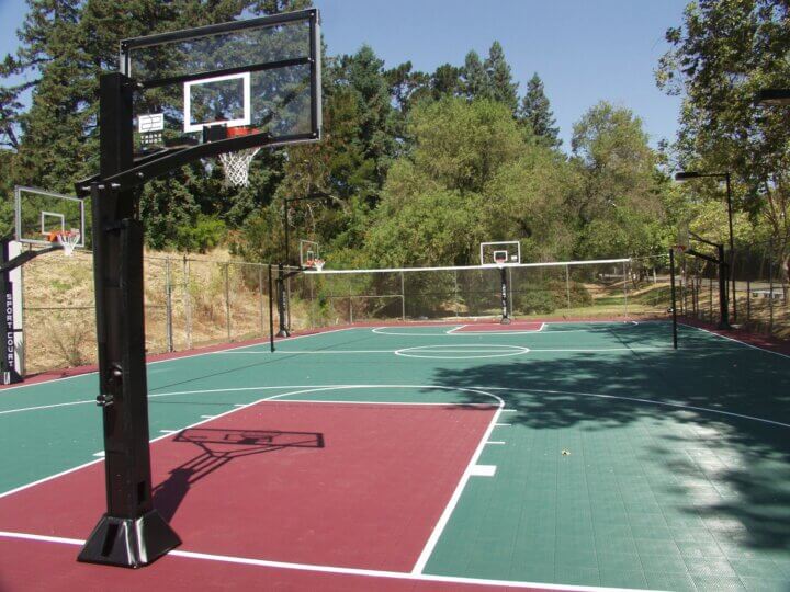 Cal Maritime Bay Area Northern California Basketball Court Outdoor