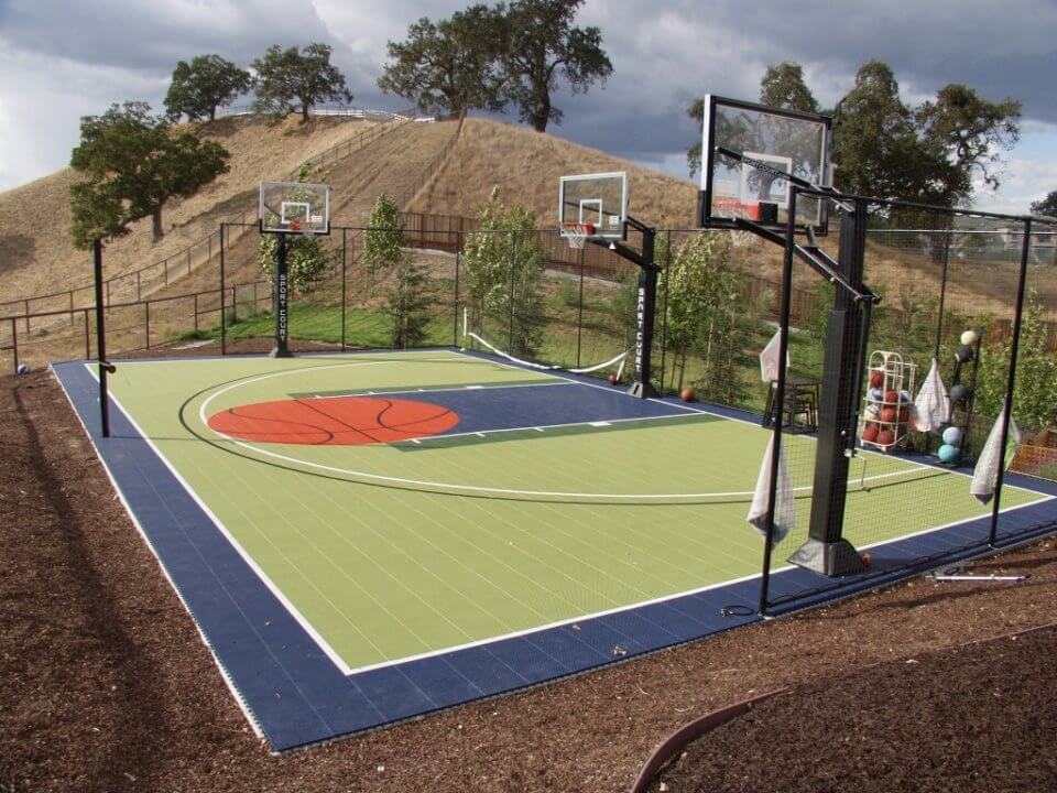PowerGame+ Backyard Basketball Court | AllSport America