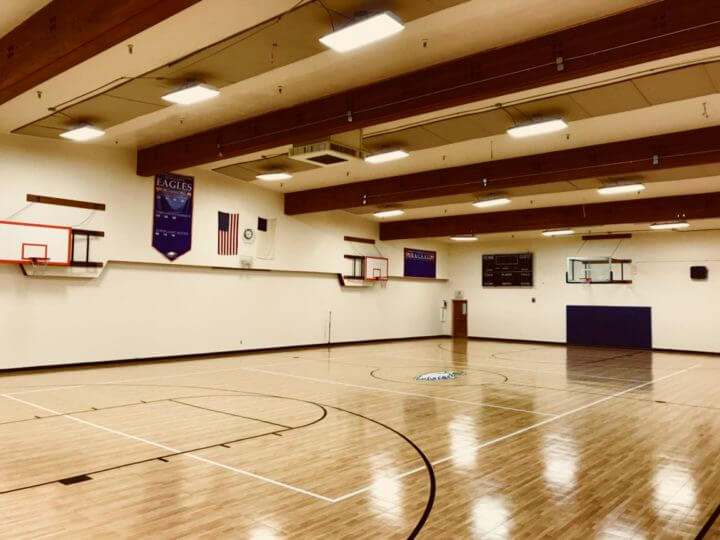 Response HG Maple Select Indoor Basketball Surface Installation Complete