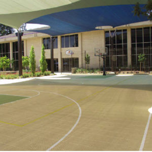 Outdoor Commercial Sport Court Game Court EBAY Campus, San Jose, CA