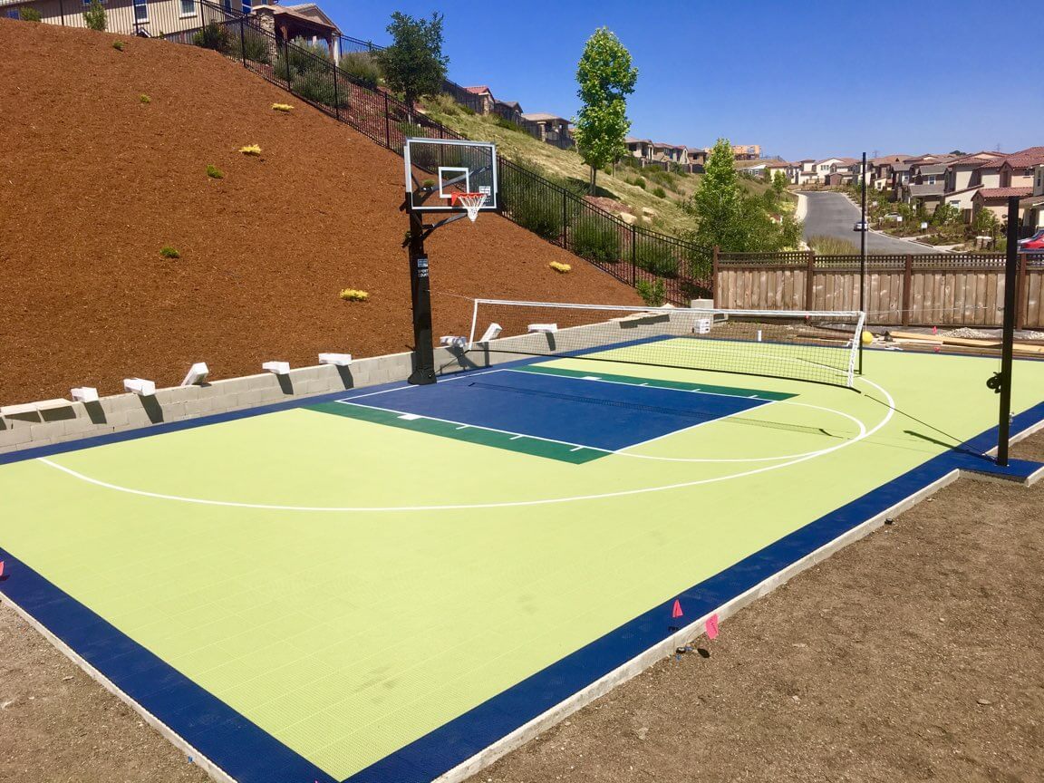 49 Best Photos Basketball Courts For Backyard / The Dangers of a DIY Basketball Court | Sport Court