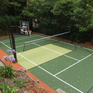 Backyard Residential Sport Court Game Court