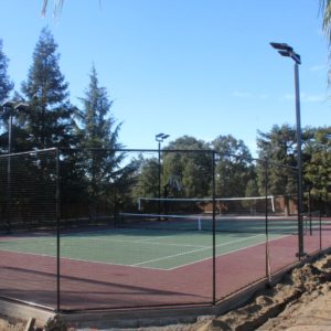 Backyard Sport Court Tennis Court, Colusa, CA