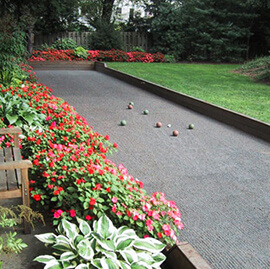 Low Maintenance Bocce Ball Court Surfaces Allsport America