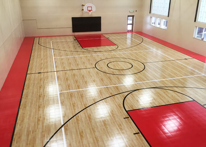 Sport Court Indoor Gymnasium Athletic Flooring