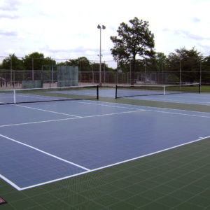 Sport Court USTA Tennis Courts with PowerGame outdoor performance athletic surface