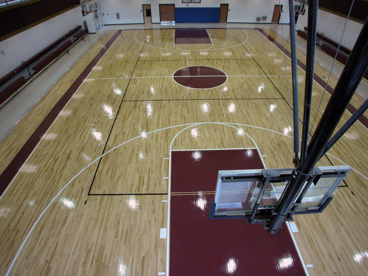 Wood Floor St Phillips Gym AllSport America