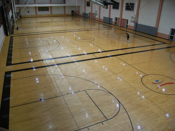 Wood Floor UGA Ramsey Center AllSport America