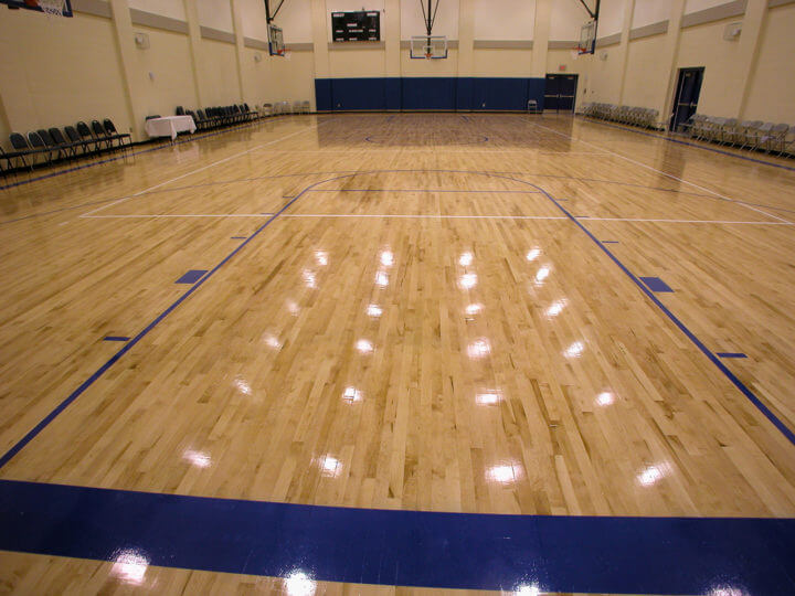 Wood Floor Weber School AllSport America